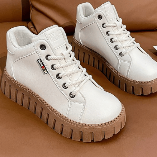 Boty s tlustou podrážkou, nízké