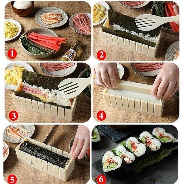 Sushitillverkningskit: Gör dina sushis enkelt hemma