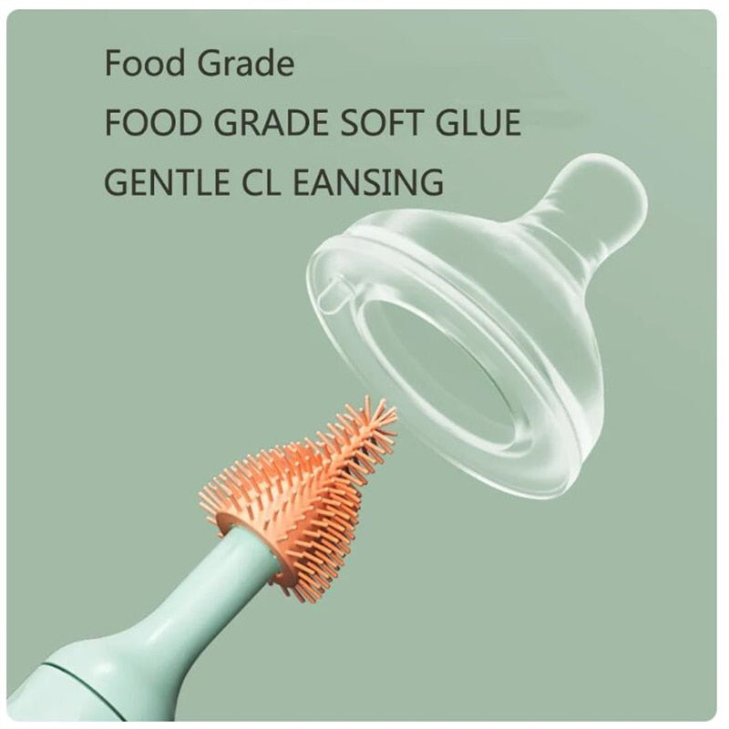 Silikone elektrisk tandbørste