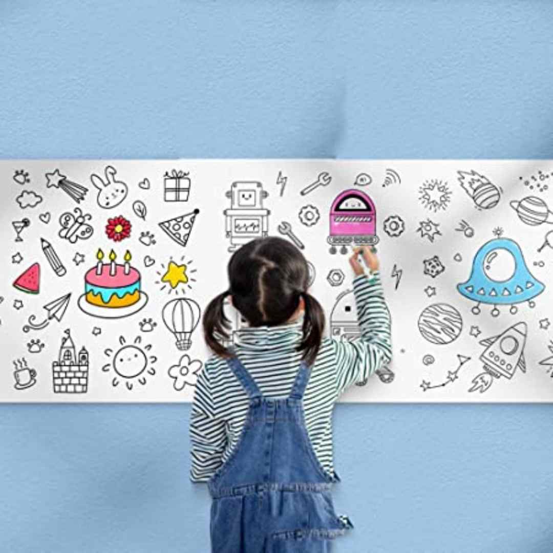 Rollo de dibujo para niños: ¡Libera la creatividad sin límites! 