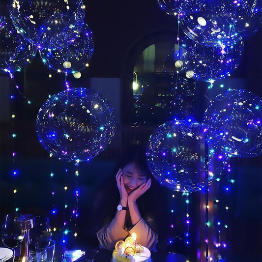 Baloons LED reutilizáveis para iluminar suas festas (X10)