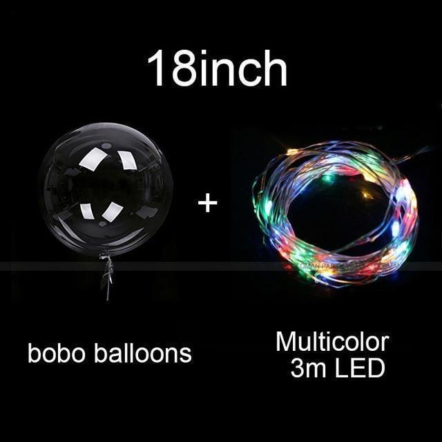 Reusable LED balloons to light up your parties (X10) 